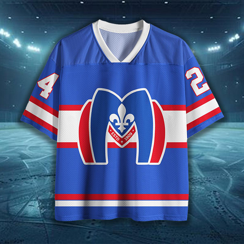 Personalized HR Theme Hockey Jersey for Ice Hockey Enthusiasts Ideal for Rink & Everyday Style