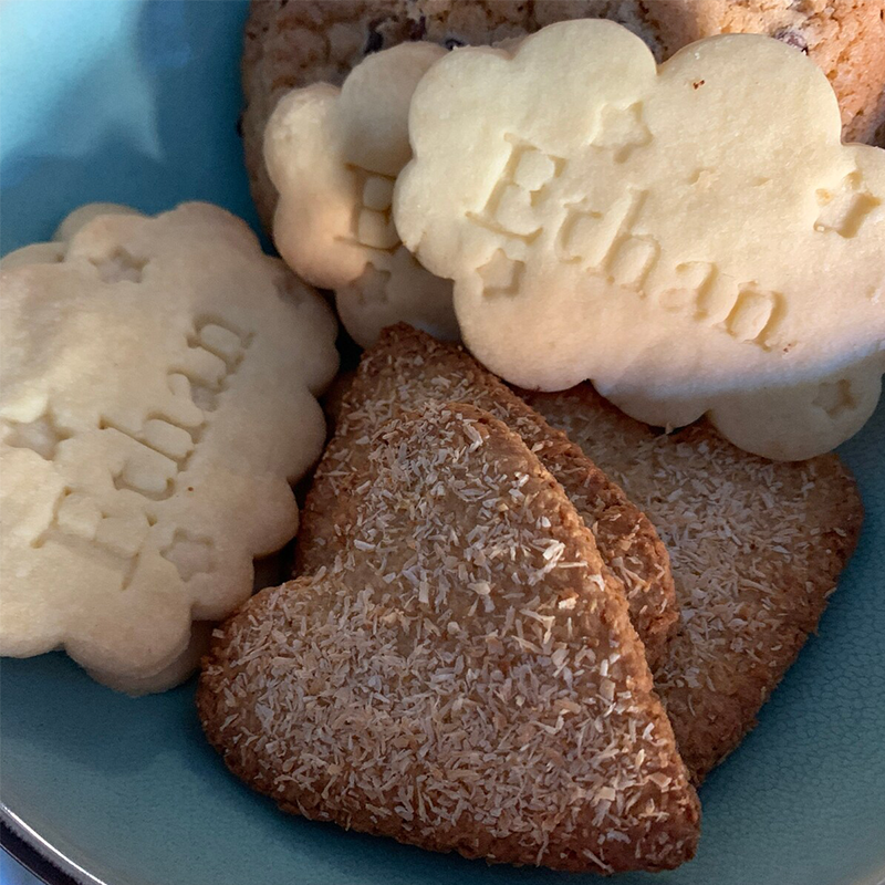 Personalized Name 3D Printed Cloud-Shaped Cookie Cutters Baking Gift Birthday Gift