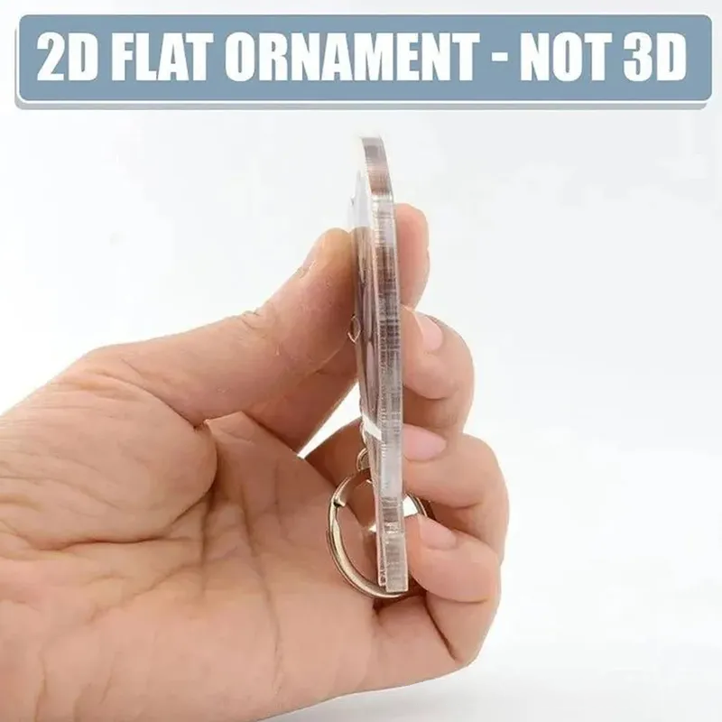 Personalized Acrylic Cheerleader Ornament with Custom Name