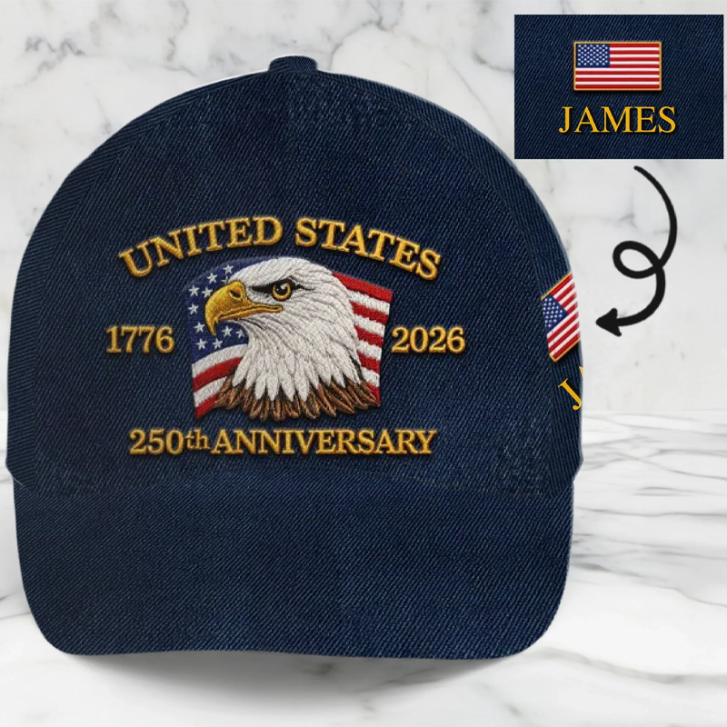 Personalized America 250th All Over Print Classic Cap Anniversary Gifts For Women Men Freedom Is Our Legacy