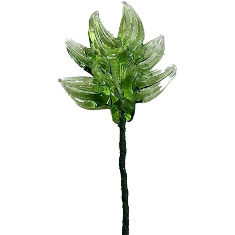 Personalized Glass Birth Month Flower Birth Flower Gift Hand Blown Spring Flower Glass Flower Bouquet Valentine's Day Gift For Her Home Decor