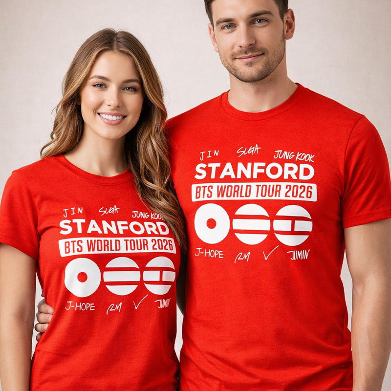 Personalized BTS World Tour 2026 T-Shirt Custom Concert City Checklist K-Pop Tee for ARMY