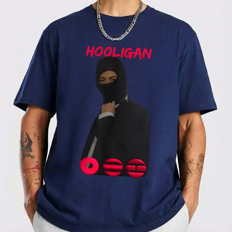 Personalized BTS Arirang Concert Shirt JIN Inspired Hooligan T-Shirt K-Pop Fun T-shirt for ARMY