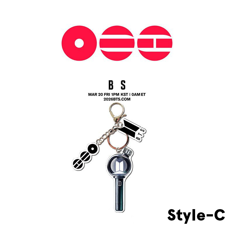 BTS Flat Acrylic Keychain Support Gift Retro Style Decorative Keychain