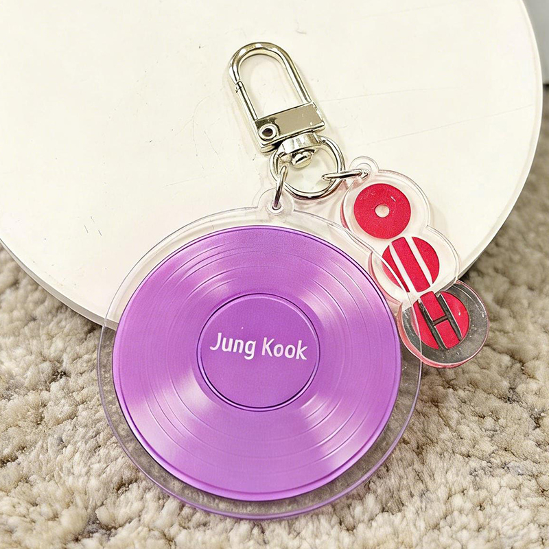 Personalized K-pop Album Keychain Arirang Vinyl Keychain Gift for ARMY