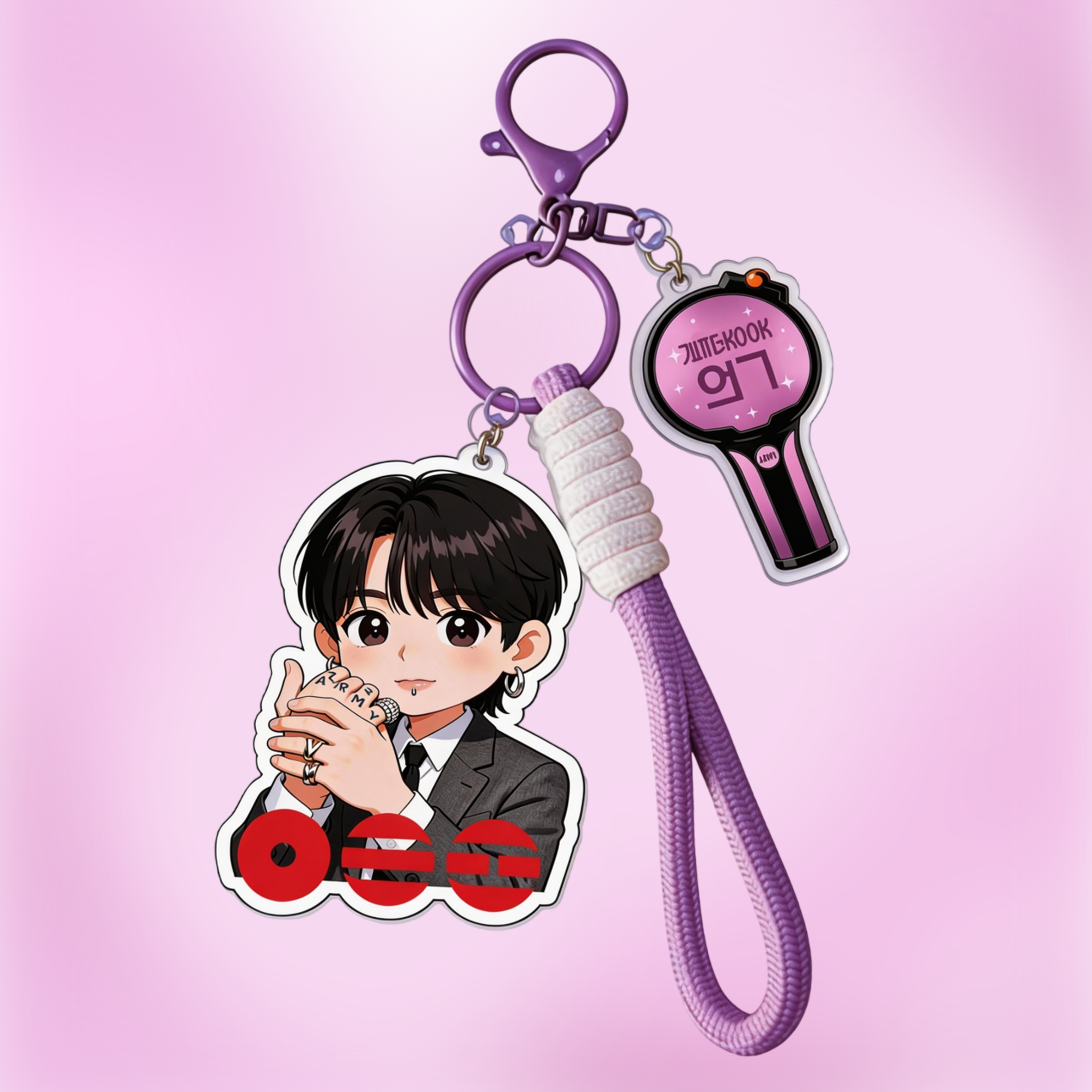 Personalized BTS Arirang Army Keychain for Concert for Fans