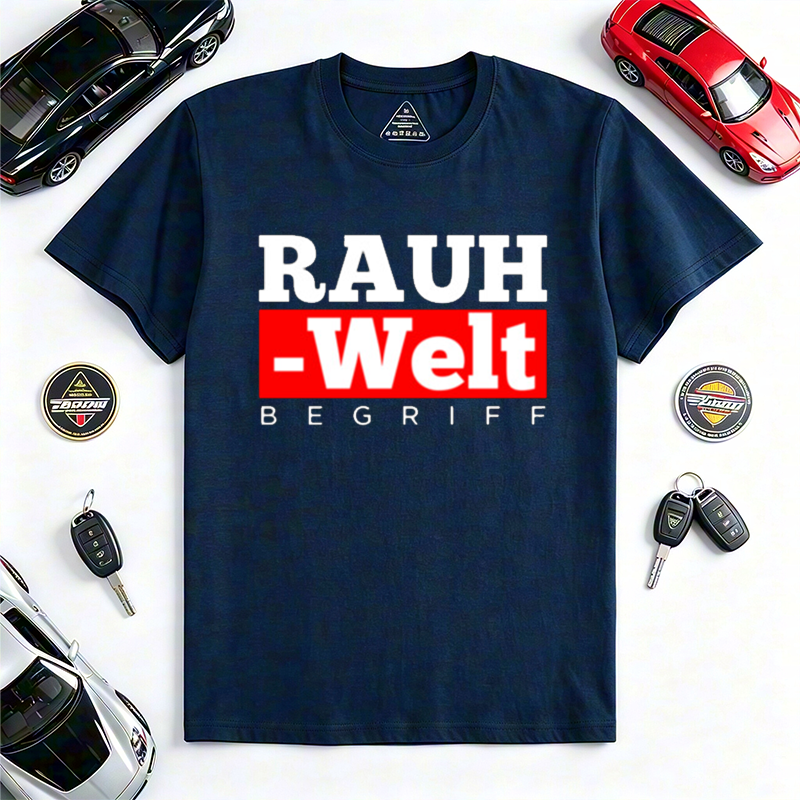 Rauh-Welt Begriff RWB Car Tuning Culture Crew Neck Short Sleeve Tee for Automotive & Porsche Enthusiasts