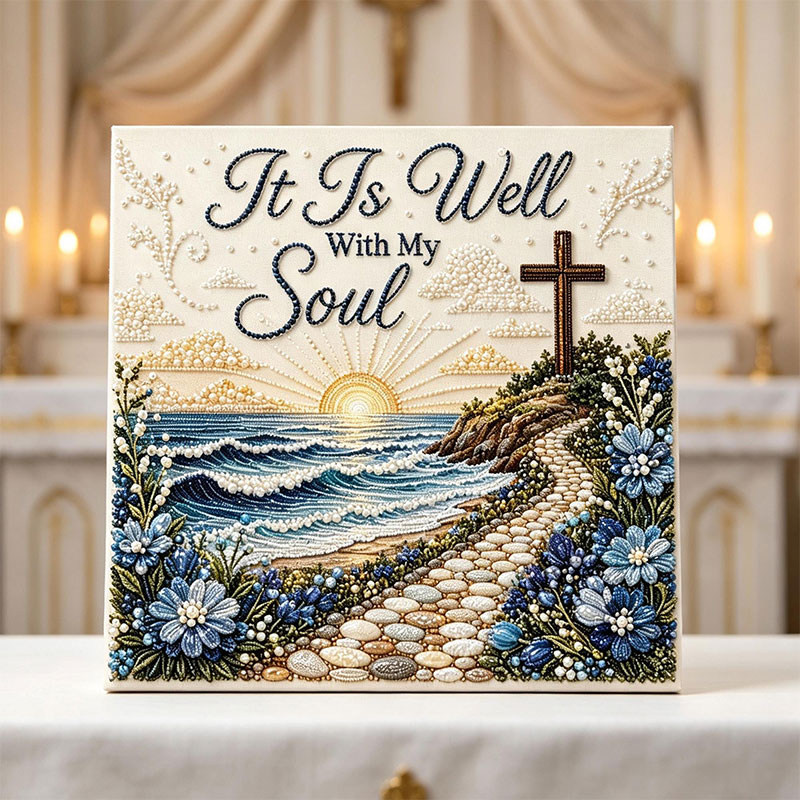 Personalized DIY Pearl Diamond Painting Kit Christmas Kitchen Scene Adults Beginners Craft Christmas Gift for Family