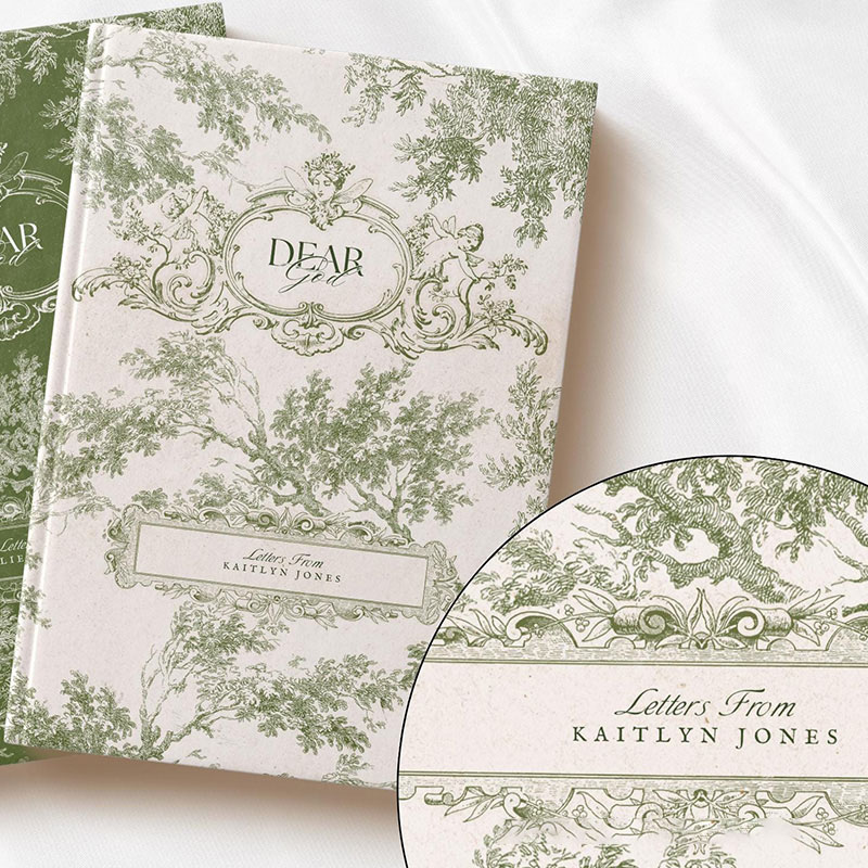 Personalized Dear God A5 Prayer Journal Notebook with Name Sermon Notes Gift for Christian Baptism Gift Orthodox Christian