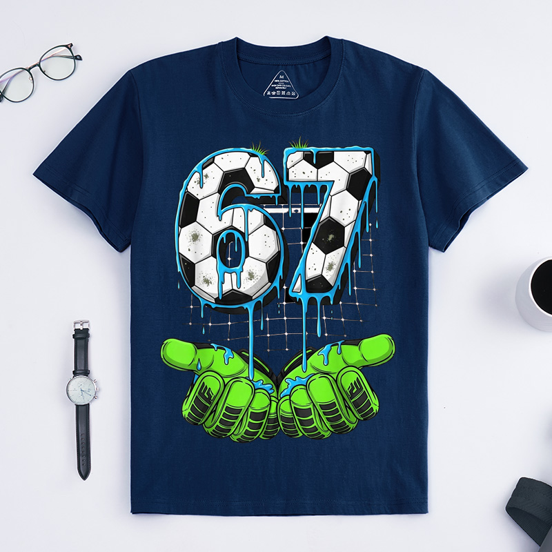 Personalized 67 T-Shirt Sports Six Seven Meme Drip Basketball Football Soccer 67