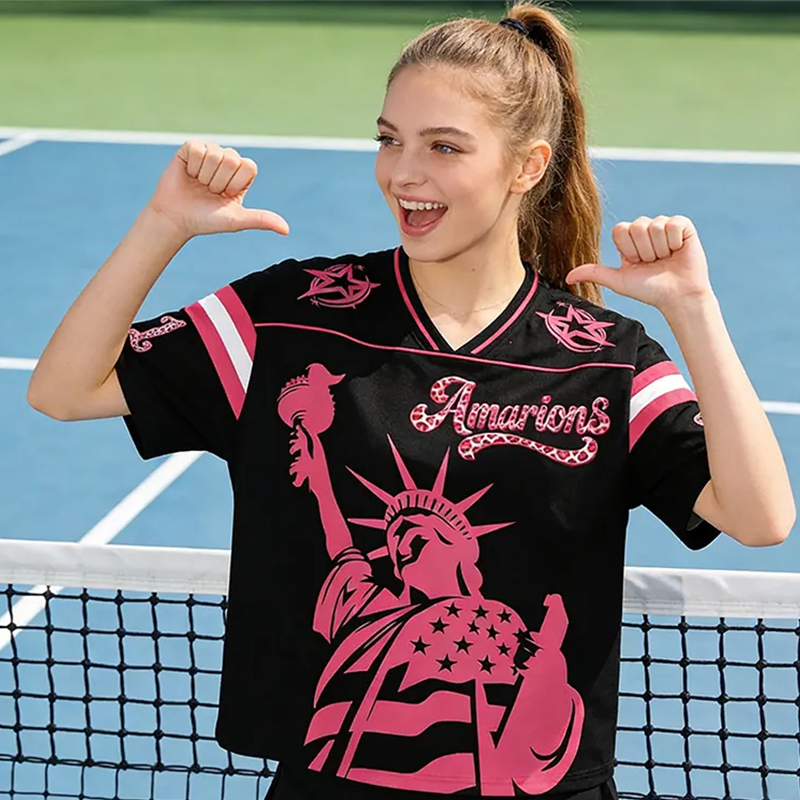 Personalized Sport-Themed Statue of Liberty Jersey with Custom Leopard Print Number for Sport Fans