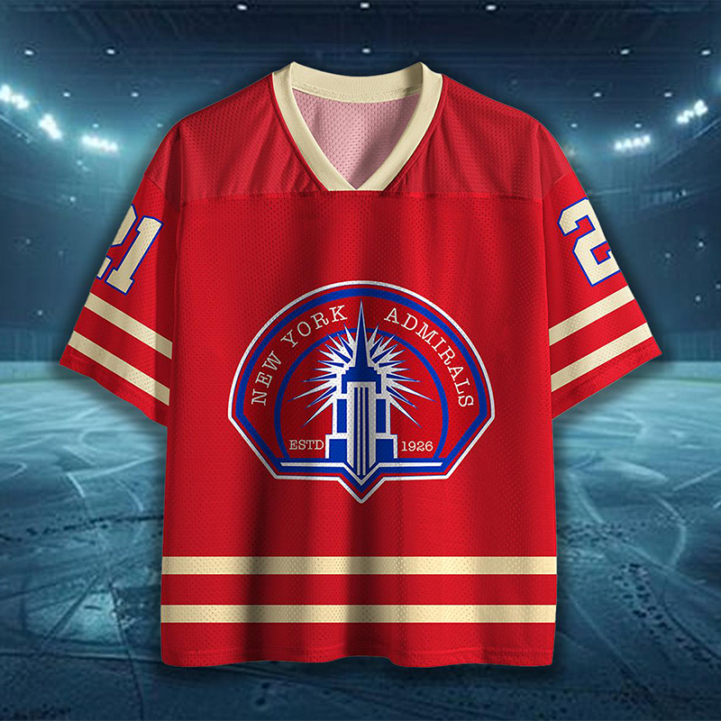 Personalized HR Theme Hockey Jersey for Ice Hockey Enthusiasts Ideal for Rink & Everyday Style