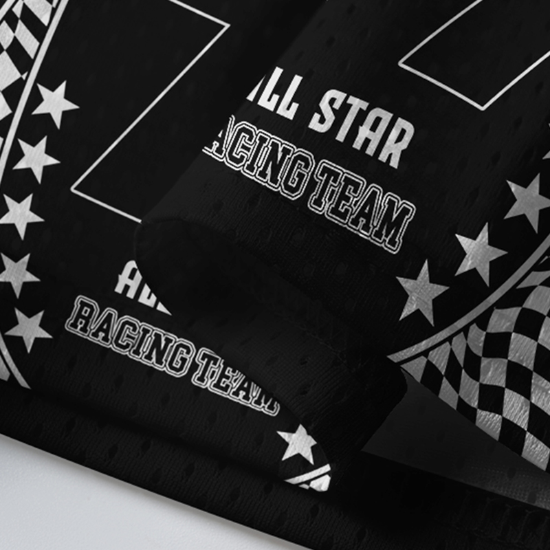 Personalized All Star Sports Jersey with Customizable Name and Number 