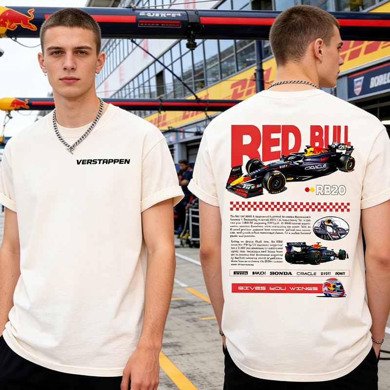 Personalized Racing T-Shirt Formula Car Tee for Motorsport Fans F1 Enthusiasts