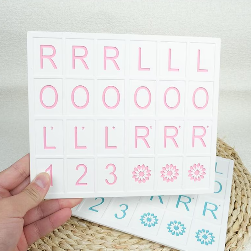 Mahjong Solo Practice Board American Mahjong Training Aid 3D Printed Board Single Player Training Customizable Colors Colors Training Aid