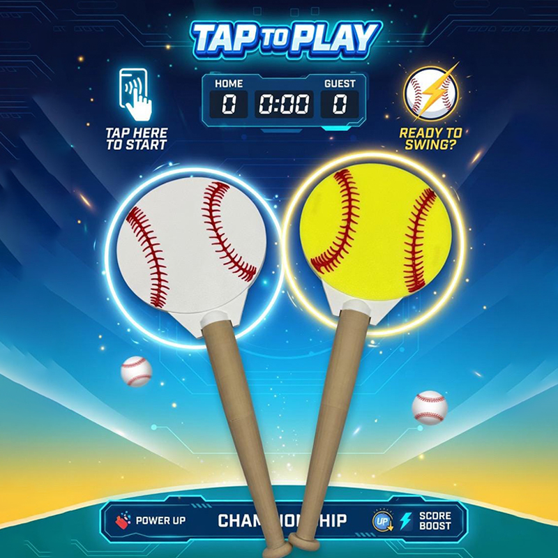 Personalized Baseball Softball Tap-to-Pay Wand  Baseball Softball Concession Stand Card Holder Game Day Hygiene Hack for Sports Fans