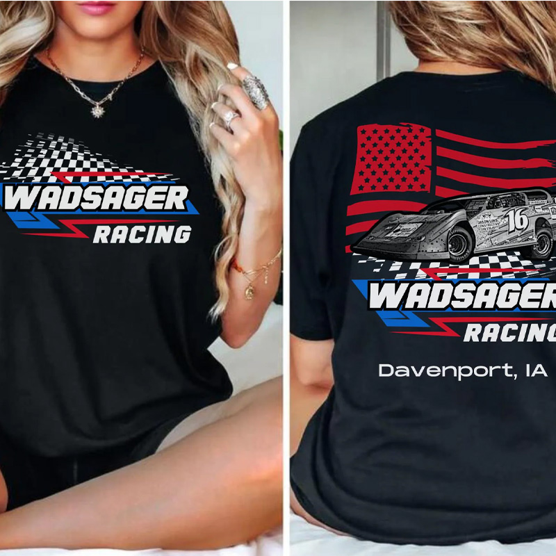 Personalized Racing Shirt Pit Crew Dirt Track Shirt Bmx Race Team Shirt Go Kart Racing Personalized Unisex Race Tee Custom Your Name Racing