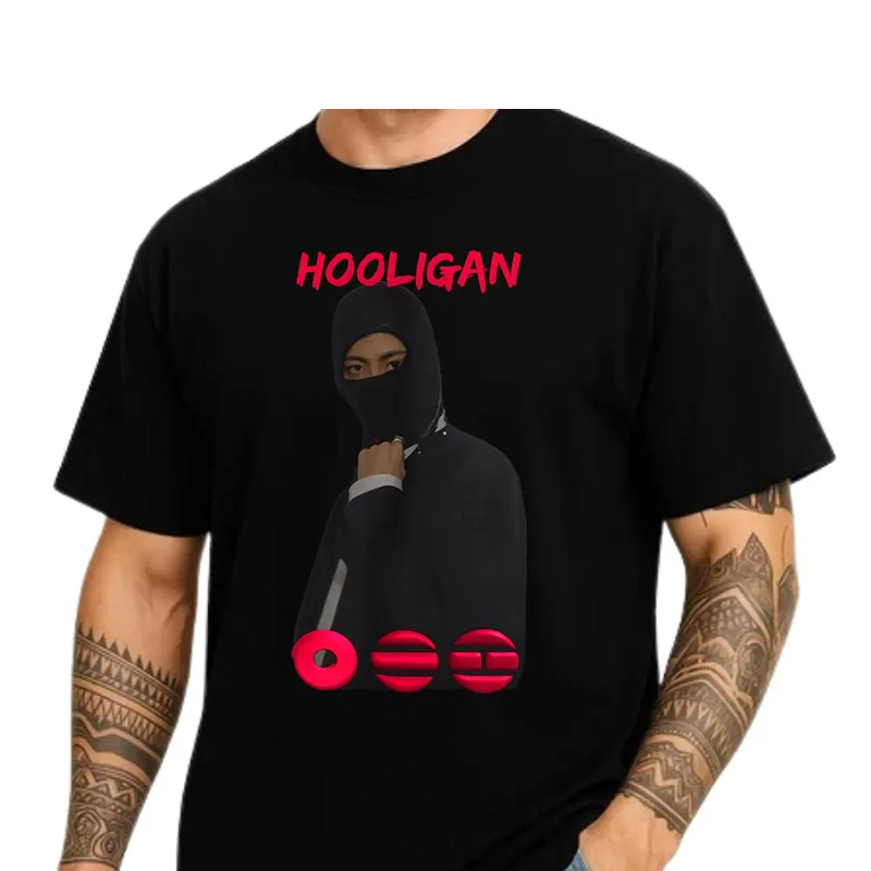 Personalized BTS Arirang Concert Shirt JIN Inspired Hooligan T-Shirt K-Pop Fun T-shirt for ARMY