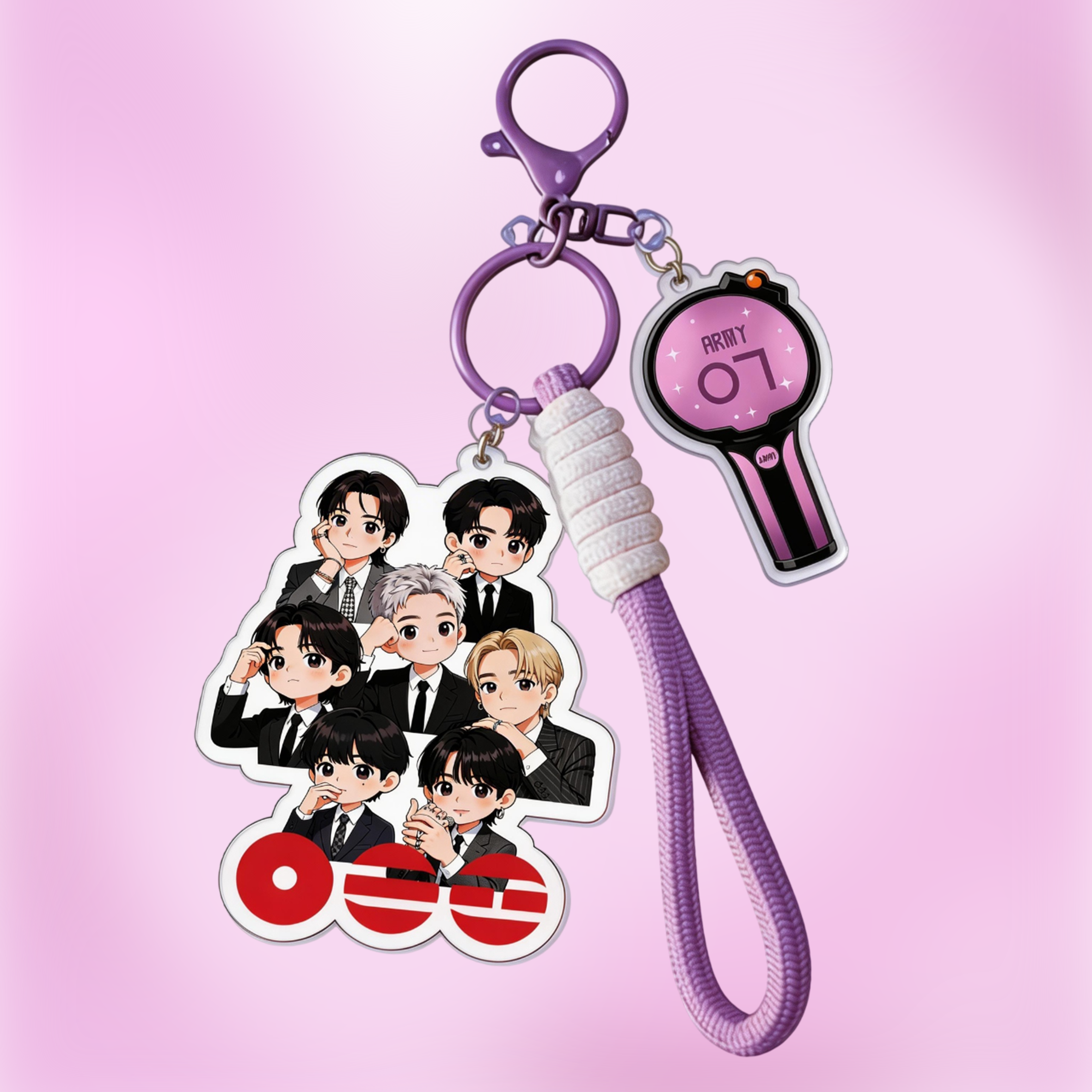 Personalized BTS Arirang Army Keychain for Concert for Fans