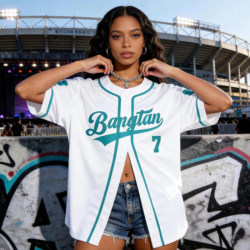 Personalized BTS Kpop Baseball Jersey Unisex Banggtan Fan Merch Custom Army Fan Lovers Jersey BTS 2026 Arirang World Tour Merch Jersey