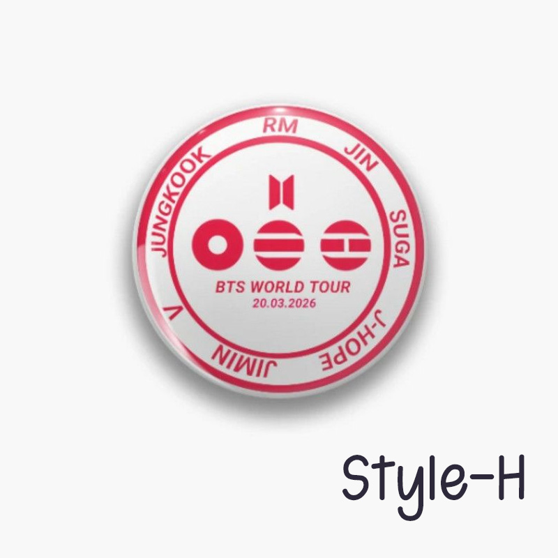 Kpop  Logo Brooch Creative Gift for Music Lovers Unique Accessory Kpop Fans Brooch