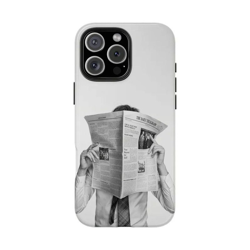 Vintage Kpop World iPhone Case Retro Black & White Aesthetic Case Album Fan Gift