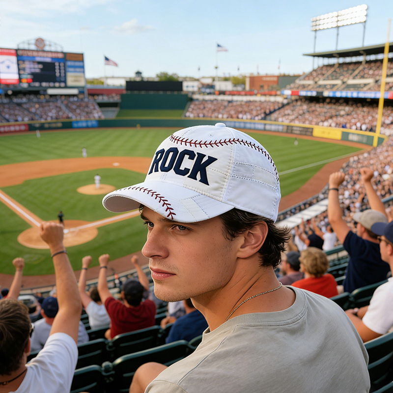 Personalized Baseball Cap with Custom Name for Baseball Enthusiasts