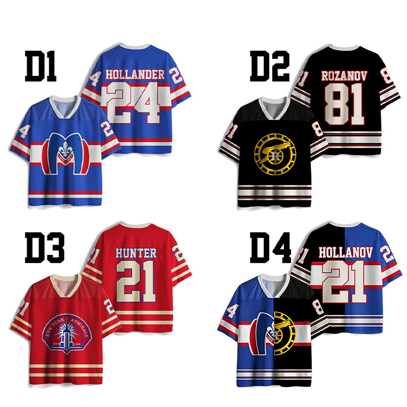 Personalized HR Theme Hockey Jersey for Ice Hockey Enthusiasts Ideal for Rink & Everyday Style