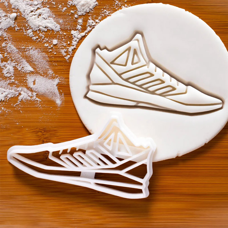 Personalized Sportball Basketball Shoe Cookie Cutter Sports Shape for Sport Lovers