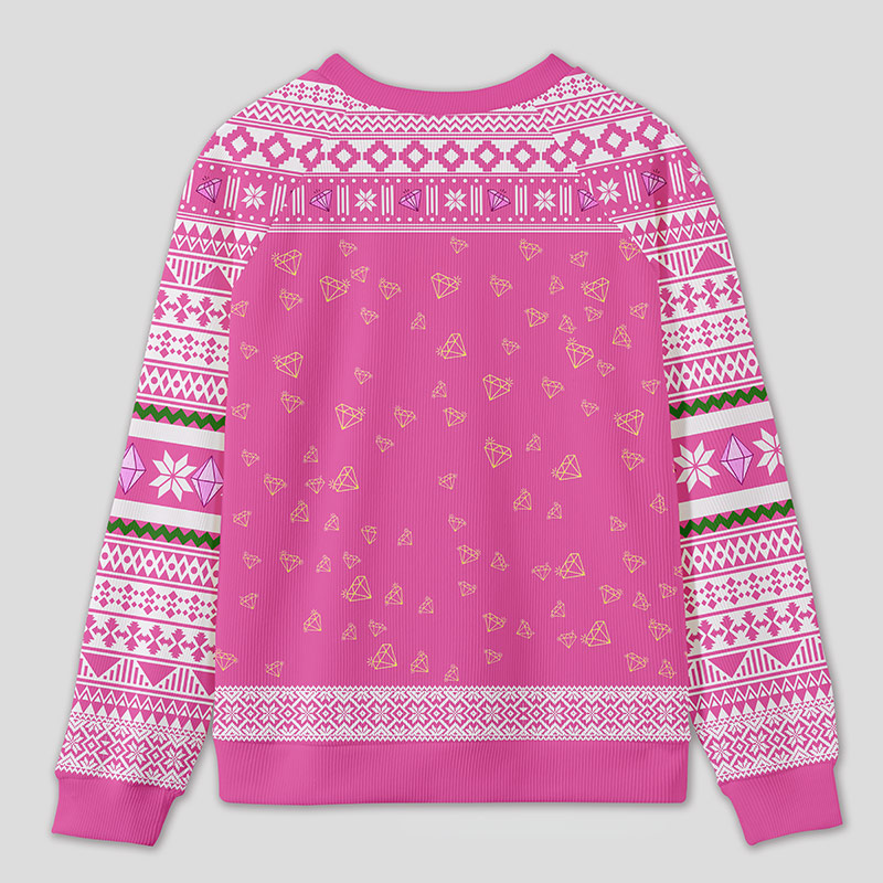 Personalized Accounting Queen Funny Ugly Sweater Office Holiday Party Gift for Finance Divas