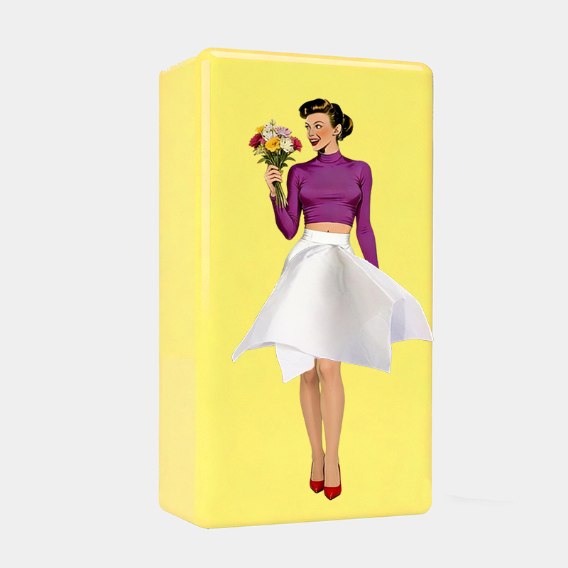 Personalized Whimsical Dancer Tissue Box Engraved Home Decor Artistic Gift for Ballet Dancers