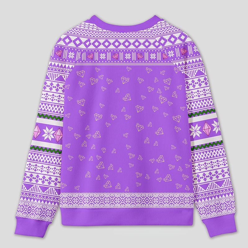 Personalized Accounting Queen Funny Ugly Sweater Office Holiday Party Gift for Finance Divas