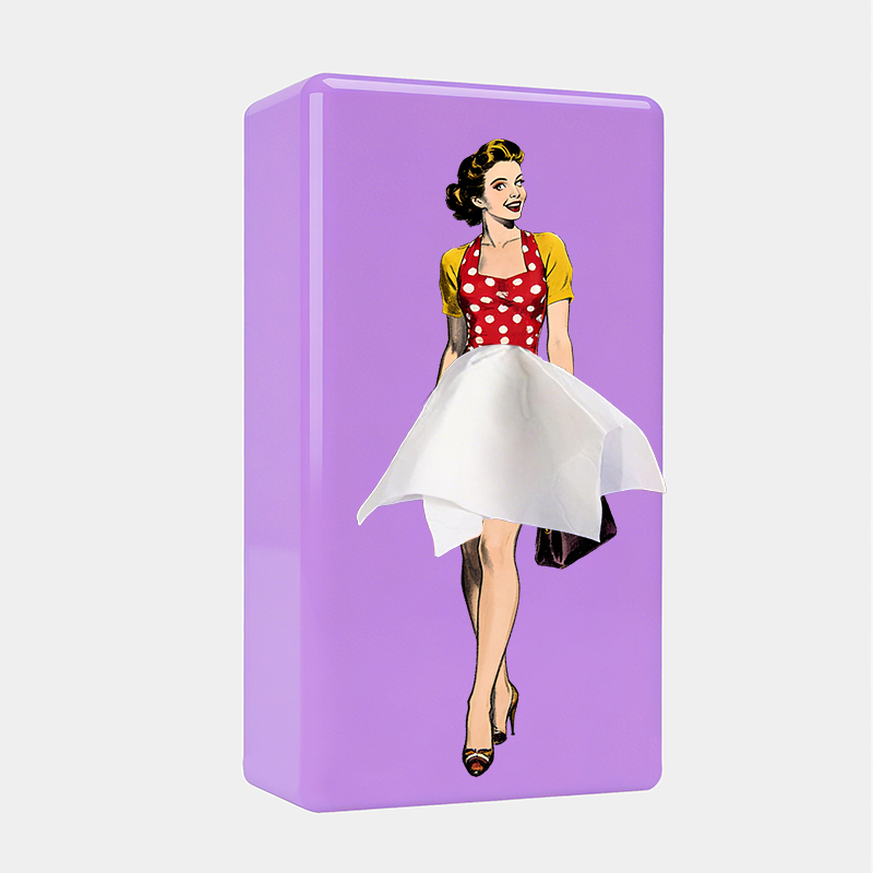 Personalized Whimsical Dancer Tissue Box Engraved Home Decor Artistic Gift for Ballet Dancers