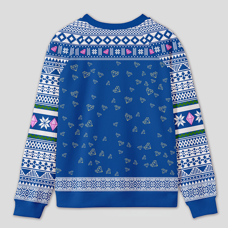 Personalized Accounting Queen Funny Ugly Sweater Office Holiday Party Gift for Finance Divas