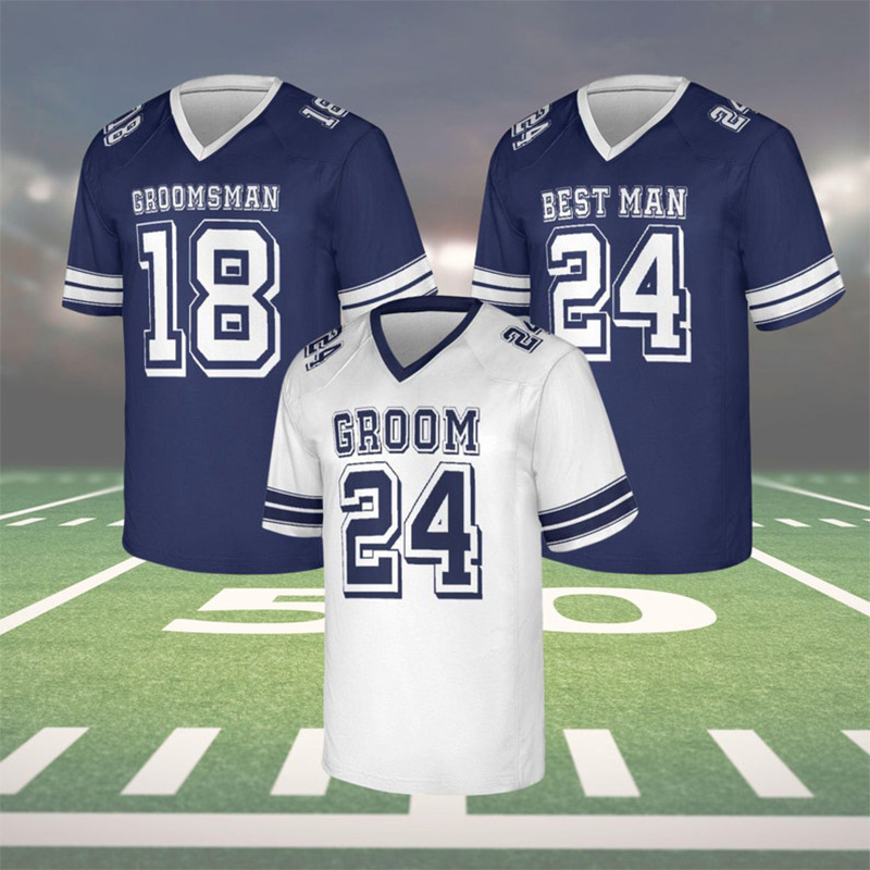 Personalized Groom & Groomsmen Jersey Shirt Bachelor Party Jersey Personalized Name and Number Jersey Groomsmen Proposal Best Man Gift For Him