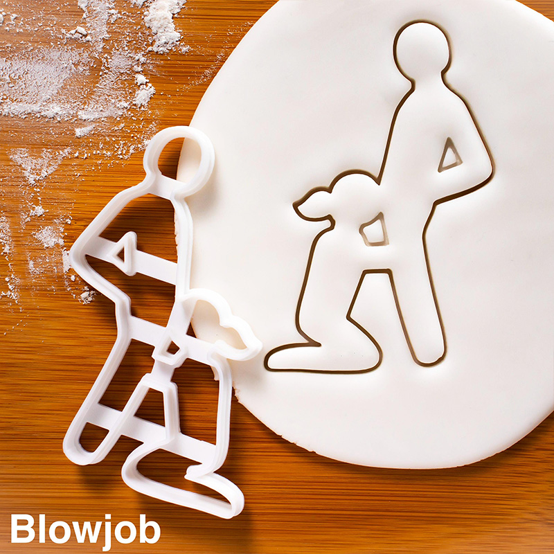 Personalized Funny Sex Position Cookie Cutters Valentine's Day Gift for Couple