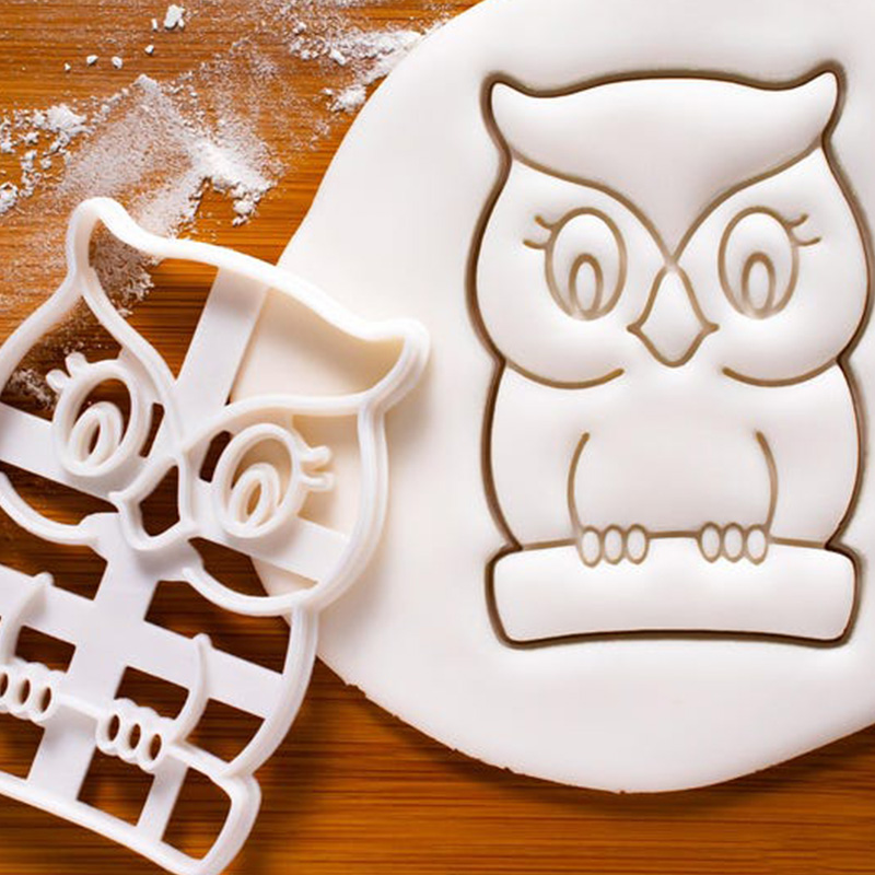 Personalized 3D Printed Owl Cookie Cutter Woodland Animal for Baking Lover