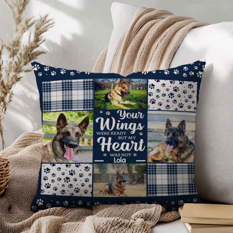 Personalized Dog Lover Favorite Hello and Hardest Goodbye Throw Pillows