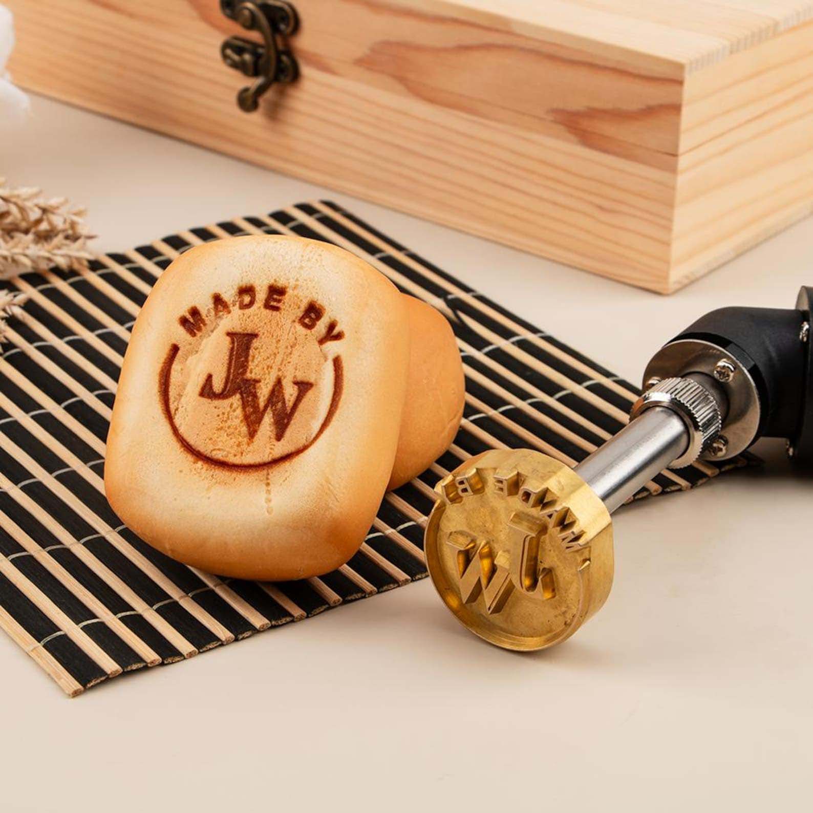 Personalized Sourdough Bread Stamp Custom Logo Branding Iron Electric Branding Iron Burger Stamp Gift for Baker Baking Lover Gifts