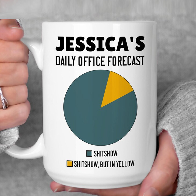 Personalized Work Humor Mug Custom Name Info Technology Enthusiast Unique Office Worker Coffee Cup for Geek Lover