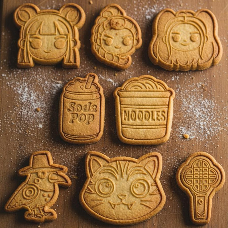 Personalized Kpop Demon Hunter Cookie Cutters Biscuit Molds Baking Lover Gifts
