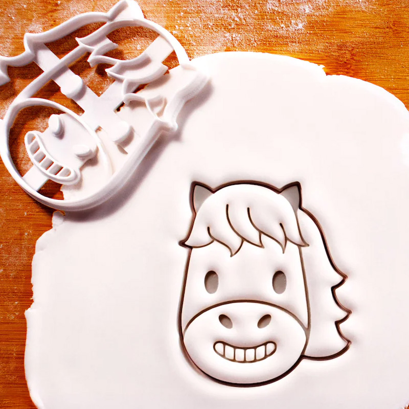 Personalized Farm Theme Equestrian Riders Jockeys Cookie Cutter Gift For Horse Lover Barn Owner Cutter 3D Printed Baking Supplies Fondant Tool Craft Stamp for Equestrian Lover