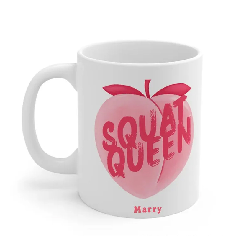 Personalized Gym Motivation Mug Quirky Gift Mug for Gym Lovers