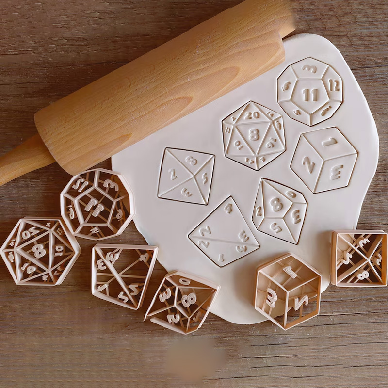 Personalized Medieval Fantasy DnD Dungeons and Dragons Cookie Cutter Gift For Horse Lover Barn Owner Cutter 3D Printed Baking Supplies Fondant Tool Craft Stamp for Geek Lover