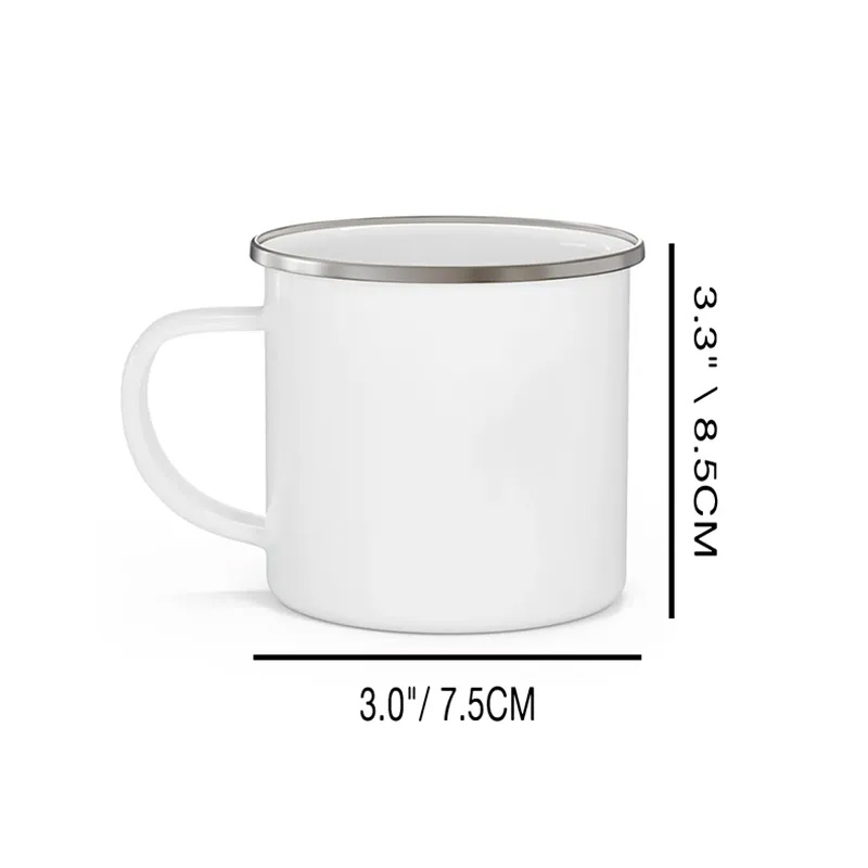 Personalized Cyclists Cycopath Enamel Coffee Mug Funny Cyclist Cup for Cycling Lovers