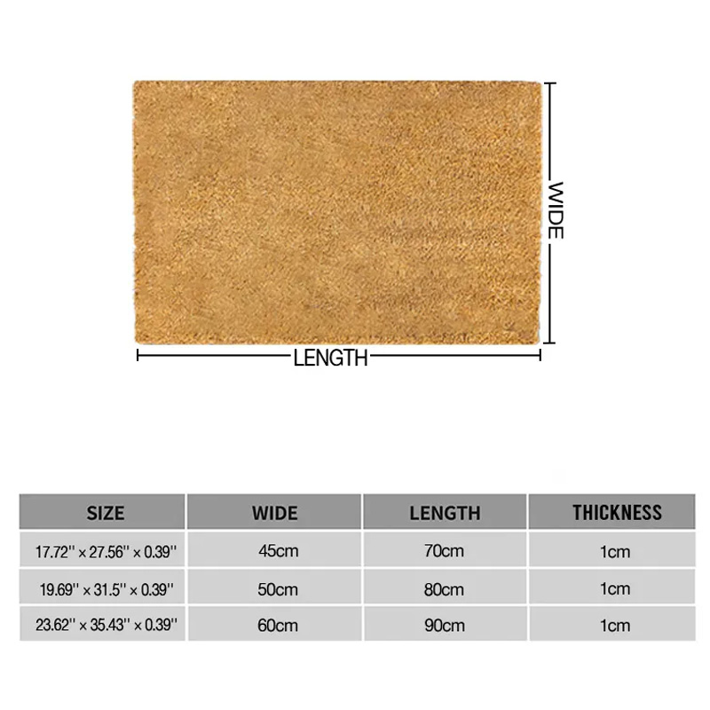 Personalized Cycling Adventure Doormat Mat Welcome Mat Road MTB Theme Design Custom Coir Doormat for Racer Biker Rider Cycling Riding Lovers