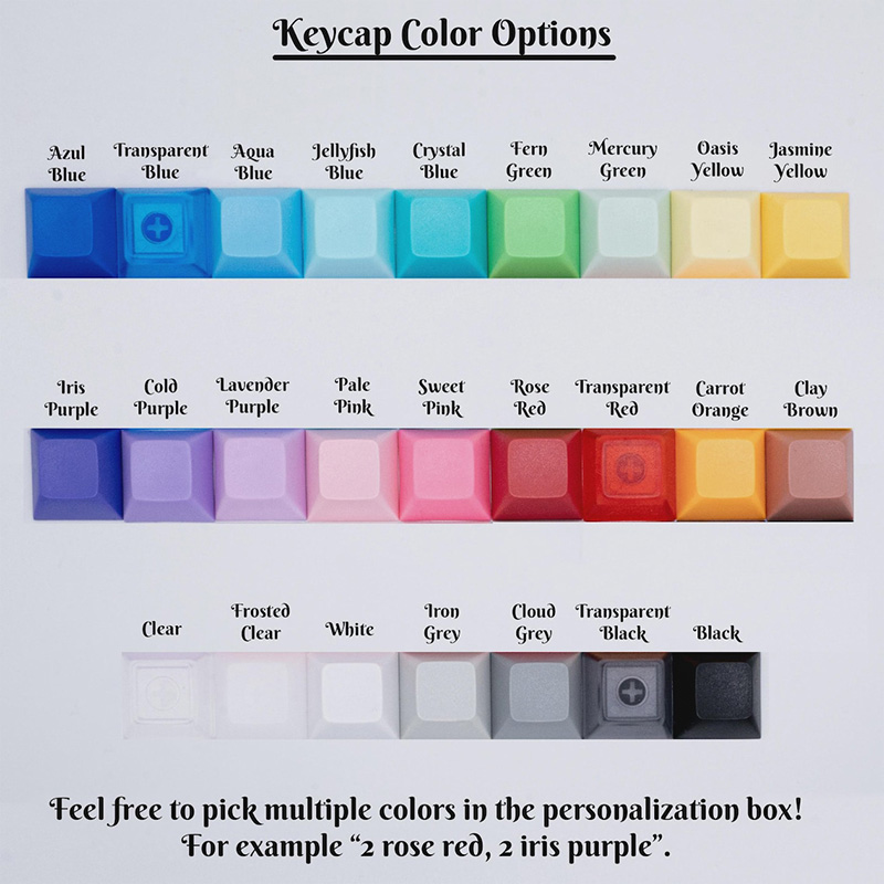 Mechanical Clicky Fidget Th 4 Key Straight w Strap Keyboard Switch Fidget Stim Toy Button Clicker
