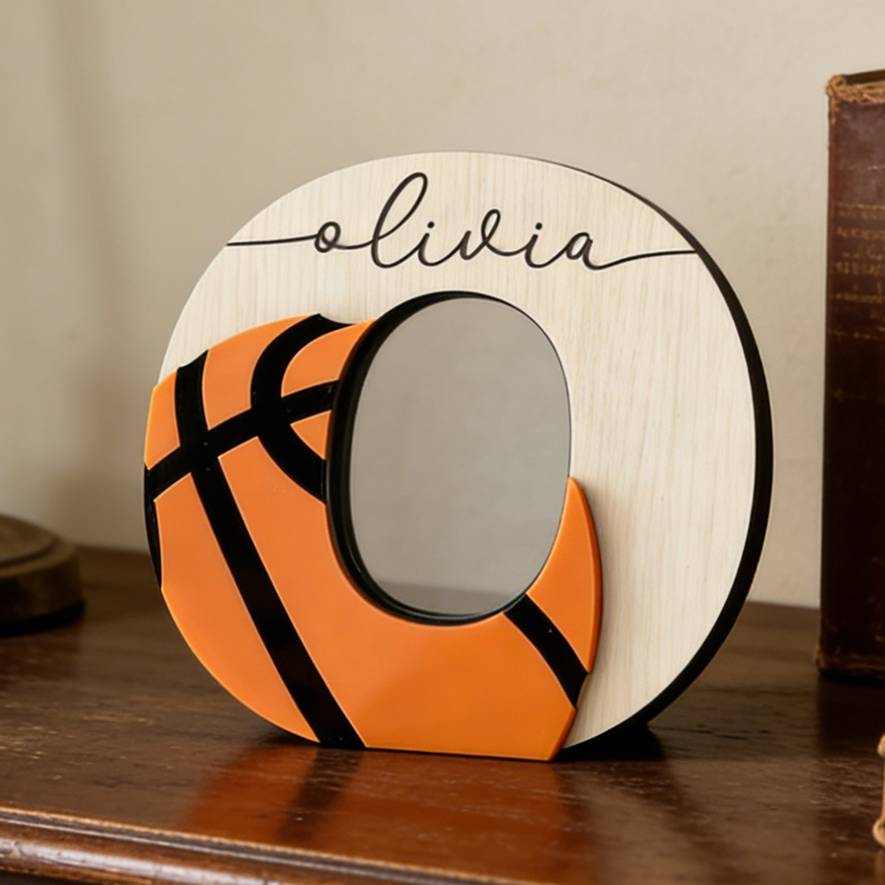 Personalized Basketball Letter Decor – Custom Name Wooden Gift for Players, Coaches & Sports Fans