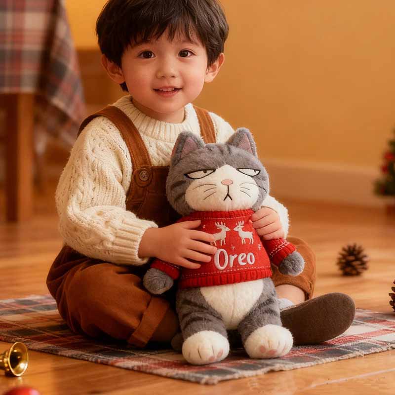 Personalized Cat Lover Letter Pillow with Custom Name Graphic 3D Print