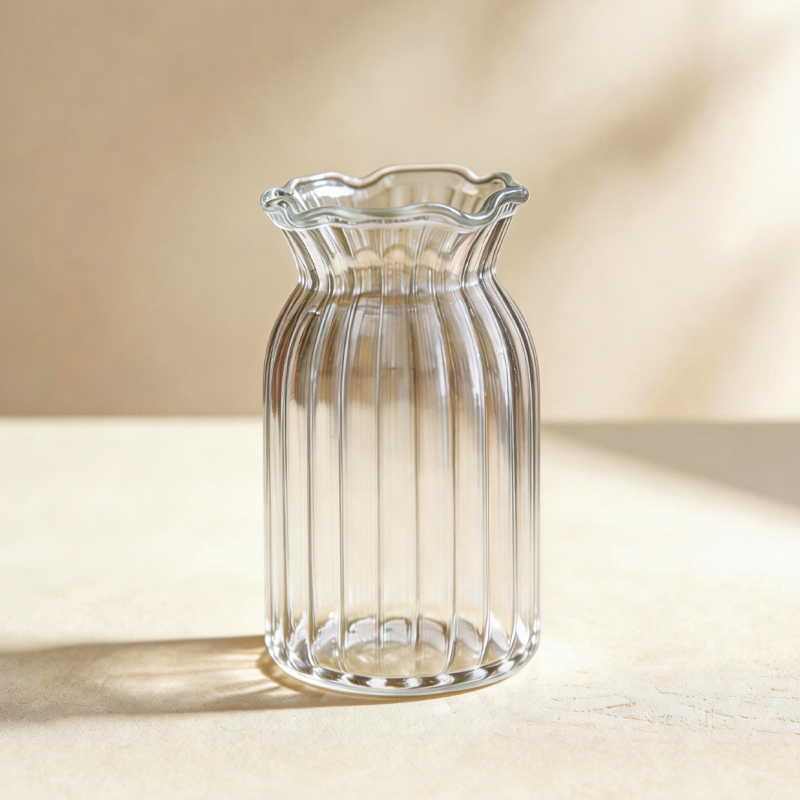 Mini Glass Birth Flowers Vase